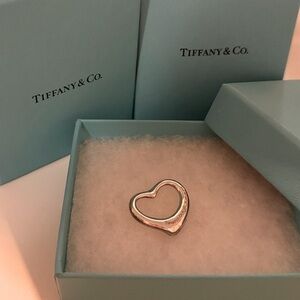 Tiffany Elsa Peretti Open Heart Pendant